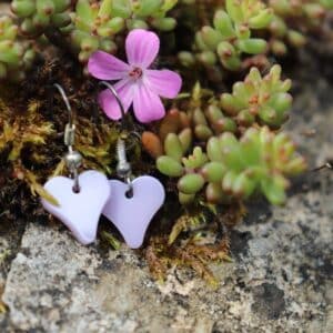 Boucles d'oreilles coeur